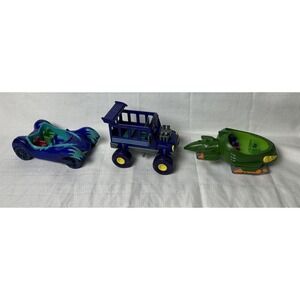 Lot Of  PJ Mask‎ Vehicles Catboy, Night Ninja And Gecko Car
